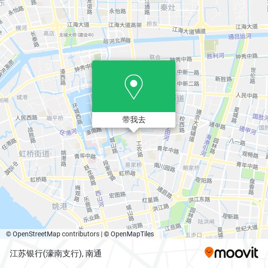江苏银行(濠南支行)地图