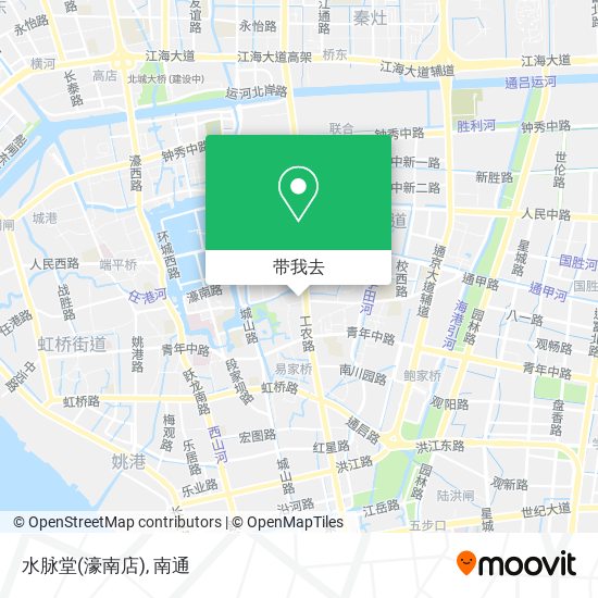 水脉堂(濠南店)地图