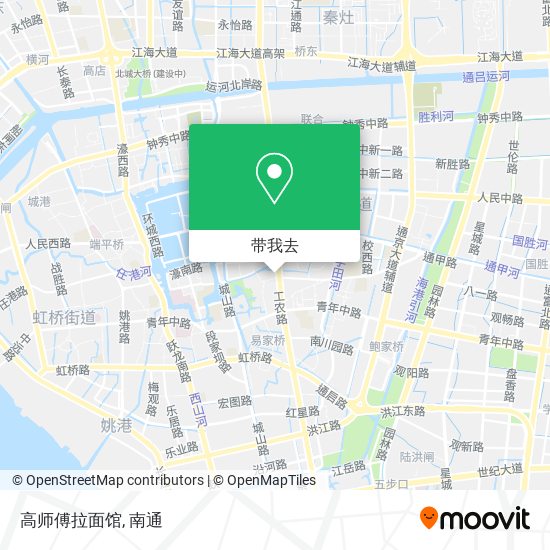 高师傅拉面馆地图