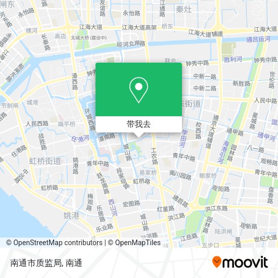 南通市质监局地图