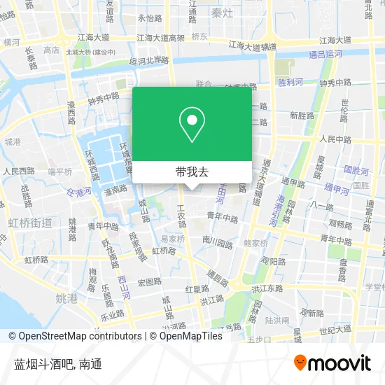 蓝烟斗酒吧地图