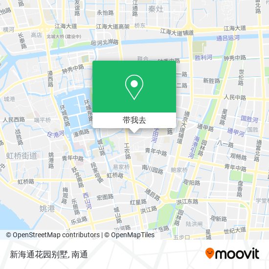 新海通花园别墅地图