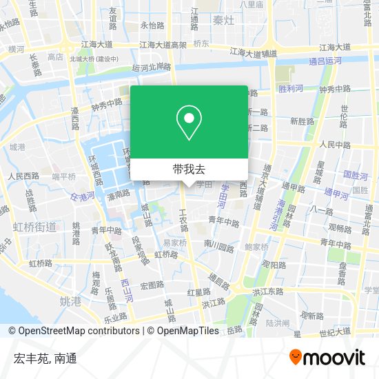 宏丰苑地图