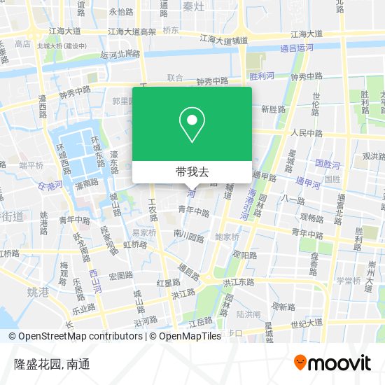隆盛花园地图