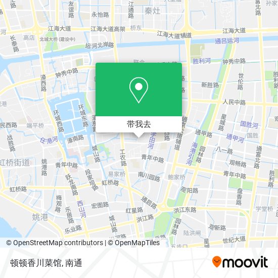 顿顿香川菜馆地图