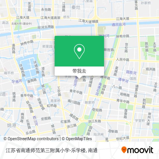 江苏省南通师范第三附属小学-乐学楼地图