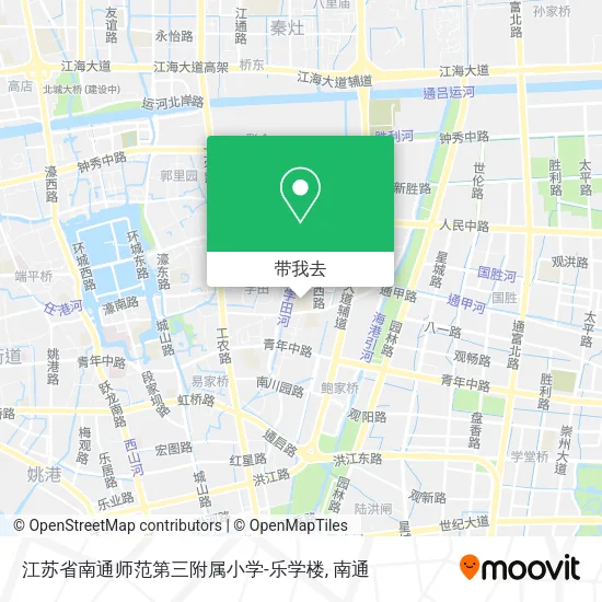 江苏省南通师范第三附属小学-乐学楼地图