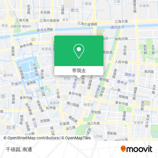 千禧园地图