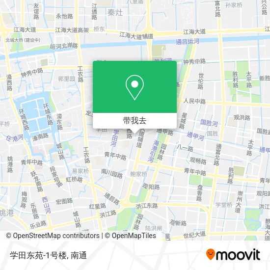 学田东苑-1号楼地图