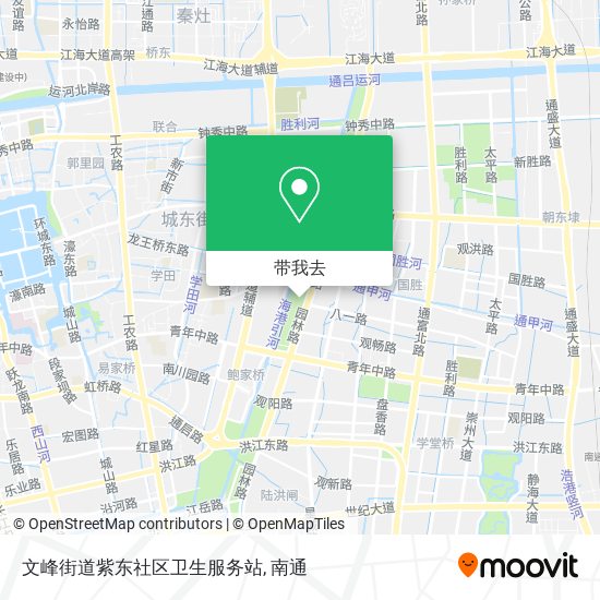 文峰街道紫东社区卫生服务站地图