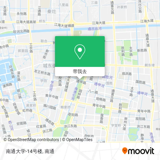 南通大学-14号楼地图