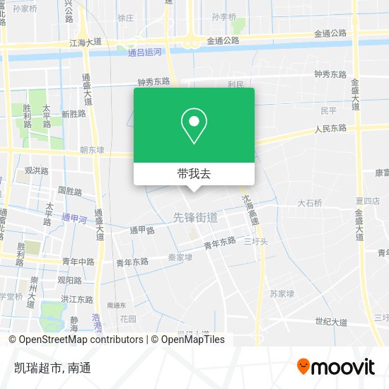凯瑞超市地图