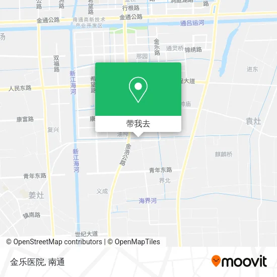 金乐医院地图