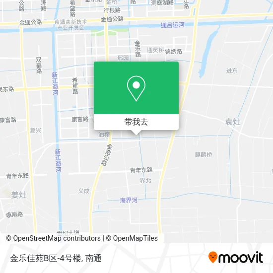 金乐佳苑B区-4号楼地图