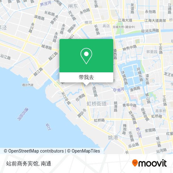 站前商务宾馆地图