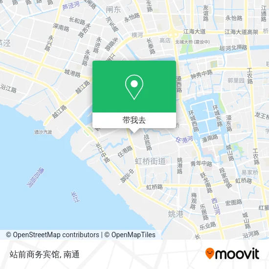 站前商务宾馆地图