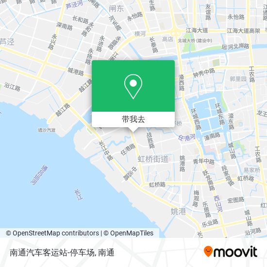 南通汽车客运站-停车场地图