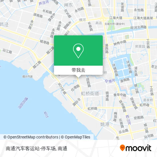 南通汽车客运站-停车场地图
