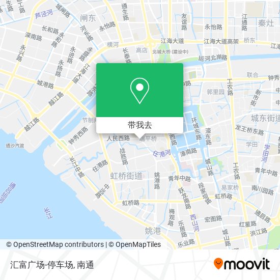 汇富广场-停车场地图