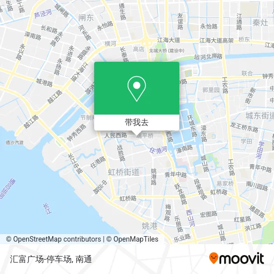 汇富广场-停车场地图