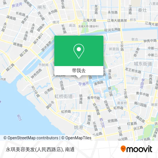 永琪美容美发(人民西路店)地图
