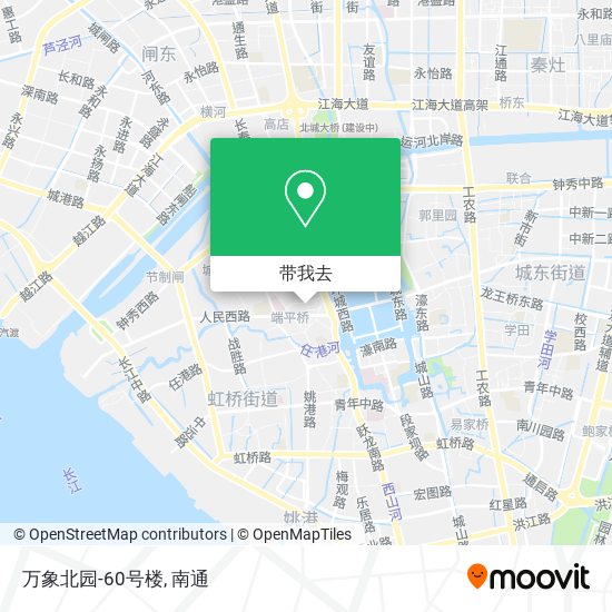 万象北园-60号楼地图