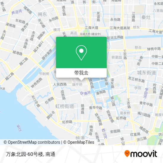 万象北园-60号楼地图