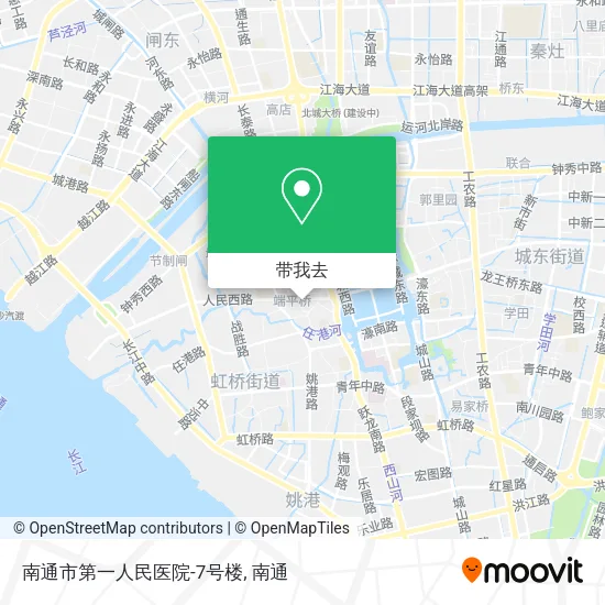南通市第一人民医院-7号楼地图