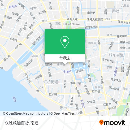永胜粮油百货地图