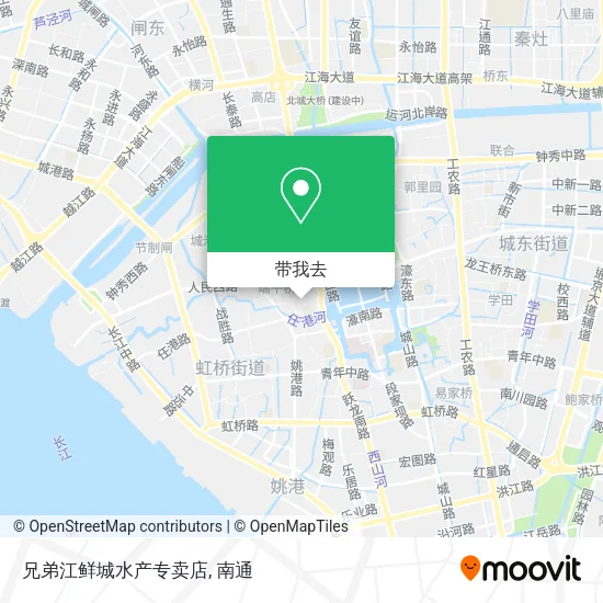 兄弟江鲜城水产专卖店地图
