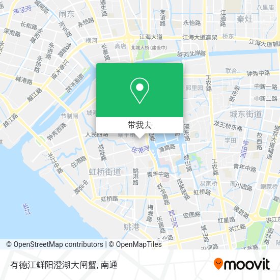 有德江鲜阳澄湖大闸蟹地图