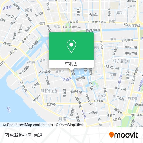 万象新路小区地图