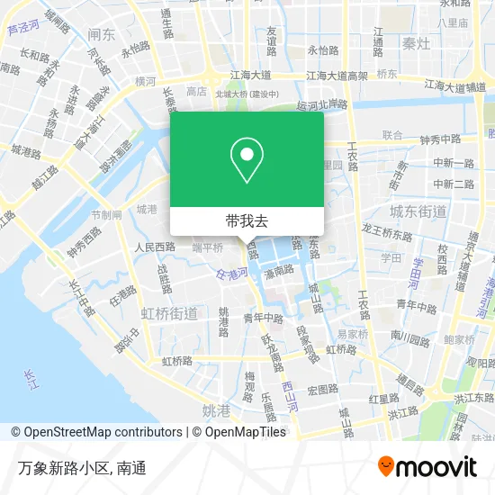 万象新路小区地图