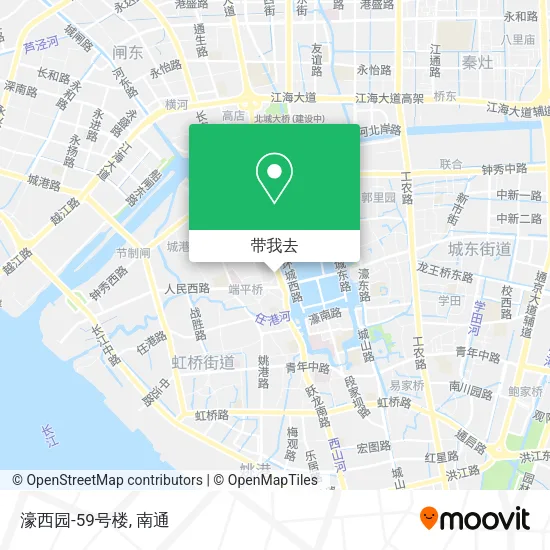 濠西园-59号楼地图