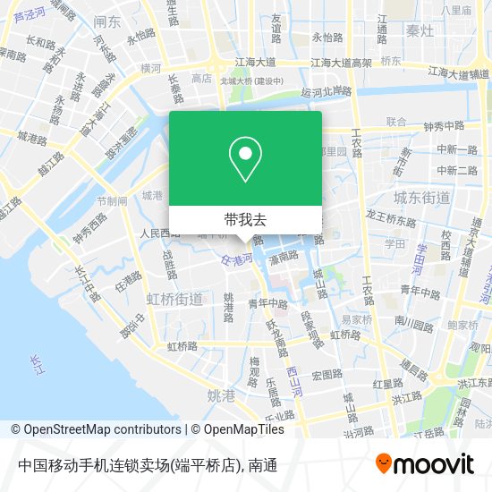 中国移动手机连锁卖场(端平桥店)地图