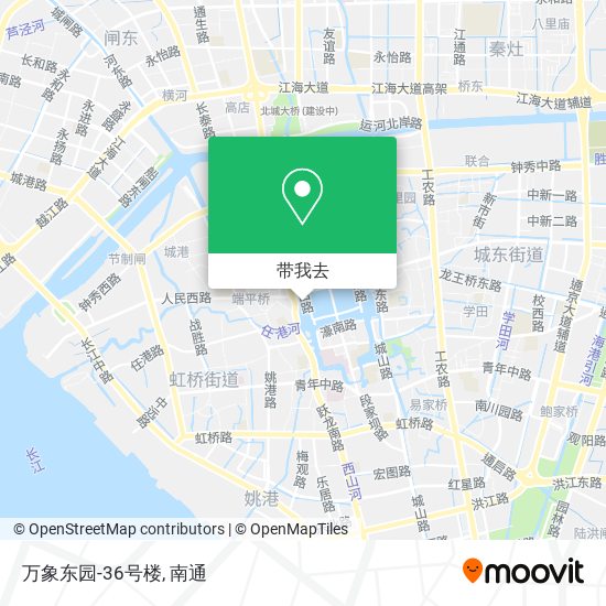 万象东园-36号楼地图