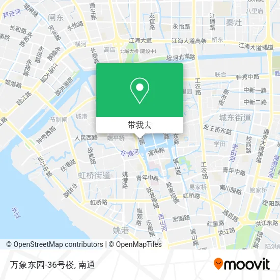 万象东园-36号楼地图