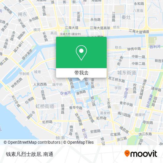 钱素凡烈士故居地图