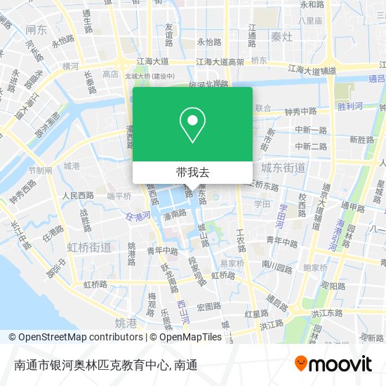 南通市银河奥林匹克教育中心地图