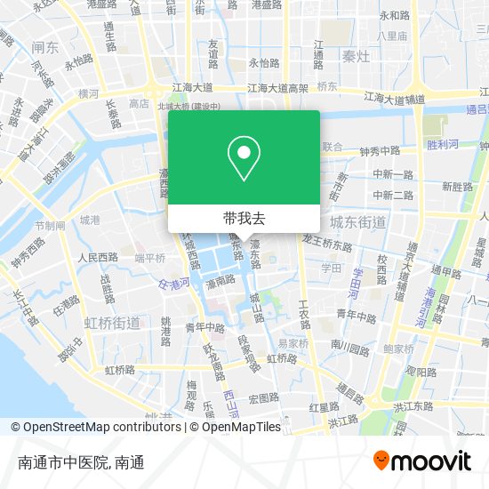 南通市中医院地图