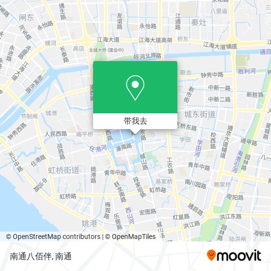 南通八佰伴地图