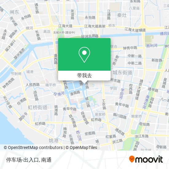 停车场-出入口地图