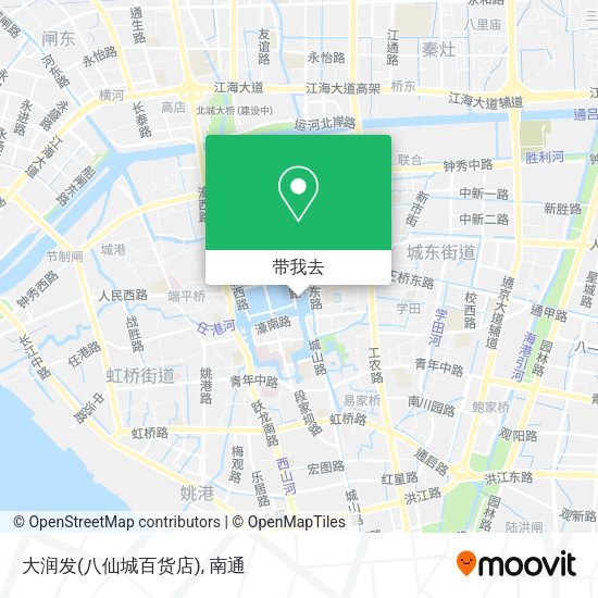 大润发(八仙城百货店)地图
