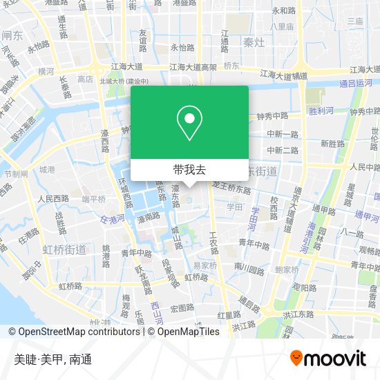 美睫·美甲地图