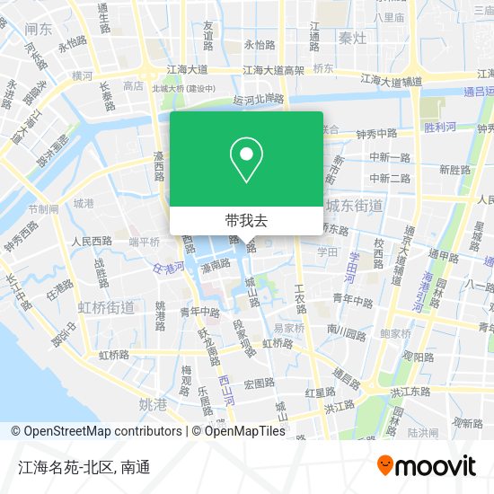 江海名苑-北区地图