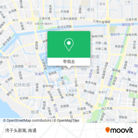 湾子头新寓地图