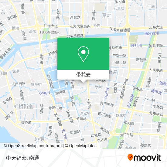 中天福邸地图