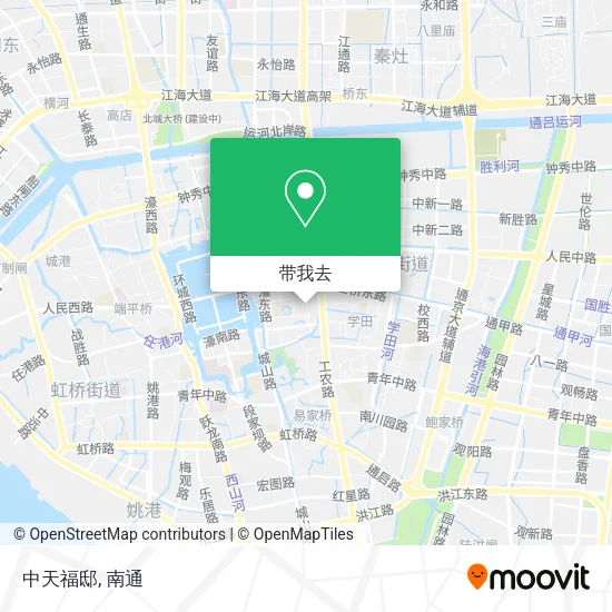 中天福邸地图