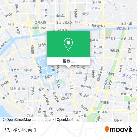望江楼小区地图