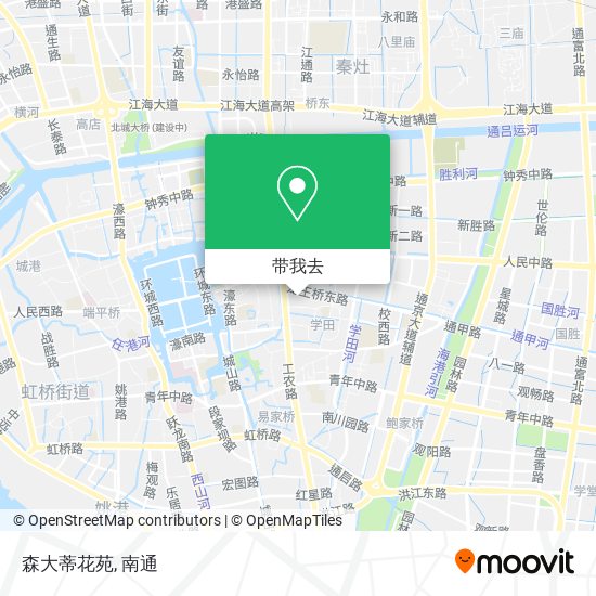 森大蒂花苑地图